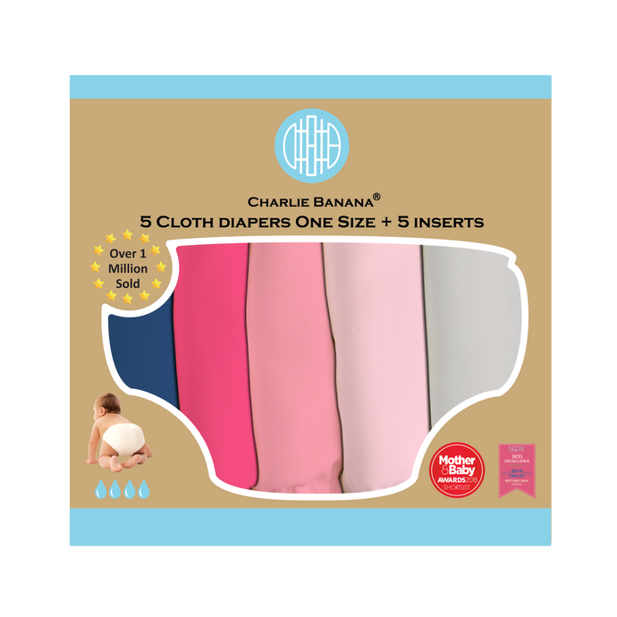 Charlie Banana One Size 5-Pack