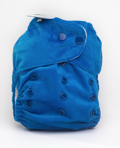 The Cloth Nappy Company Bambooty Basics AI2 reusable nappies bondi blue