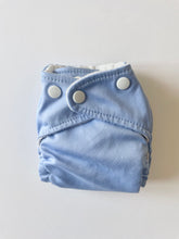 Load image into Gallery viewer, Pre-Loved Charlie Banana Newborn - Pocket Nappy - Periwinkle