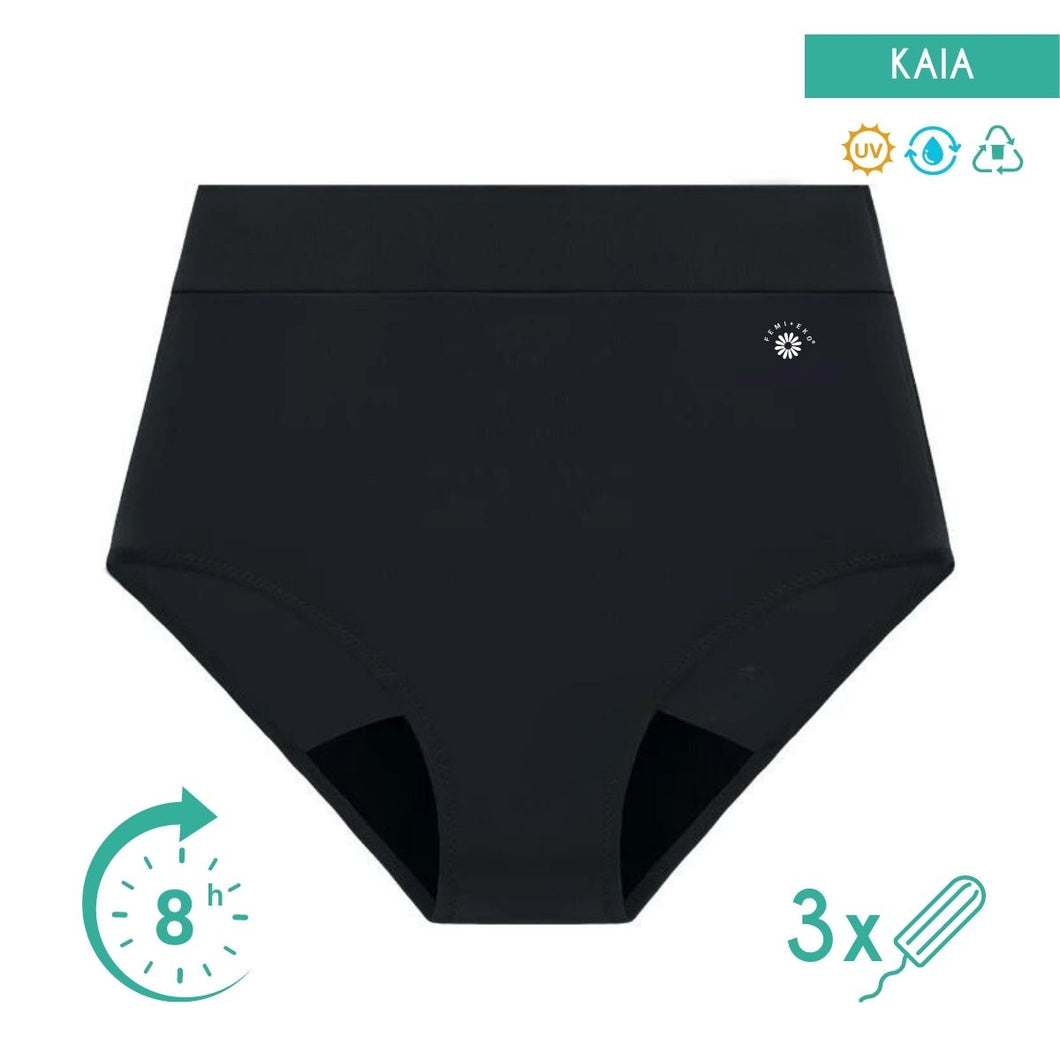 Kaia Femieko The Cloth Nappy Company Malta high waisted swim period pants menstrual