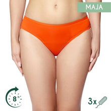 Load image into Gallery viewer, Femi.Eko Maja period pants The Cloth Nappy Company Malta orange