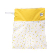 Load image into Gallery viewer, The Cloth Nappy Company Malta La Petite Ourse Double opening wet bag lemony