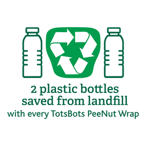 Tots Bots PeeNut Nappy Cover Wrap recycled print The Cloth Nappy Company Malta