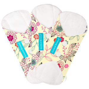 The Cloth Nappy Company Malta charlie banana reusable pads feminine care panty liners peony blossom