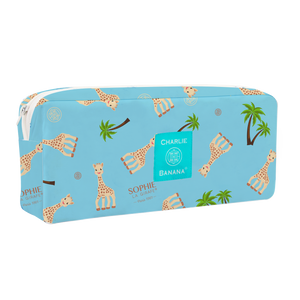 Charlie Banana Reusable Waterproof Multi Purpose Pouch Sophie Blue print The Cloth Nappy Company Malta