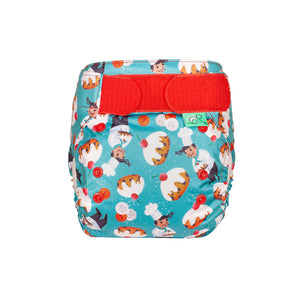 Tots Bots EasyFit - All in One Five Currant Buns print The Cloth Nappy Company