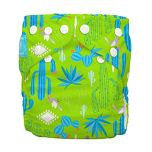 Load image into Gallery viewer, Charlie Banana One Size Hybrid Pocket Nappy Cactus Verde The Cloth Nappy Company Malta
