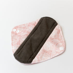 The Cloth Nappy Company Malta Cheeky Wipes reusable sanitary period pads panty liners blush pink charcoal