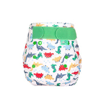 Load image into Gallery viewer, Tots Bots PeeNut Nappy Cover dino march print The Cloth Nappy Company Malta