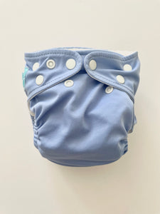 Pre-Loved Charlie Banana One Size - Pocket Nappy - Periwinkle