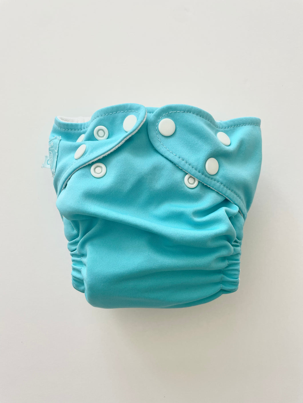 Pre-Loved Charlie Banana One Size - Pocket Nappy - Fluorescent Turquoise