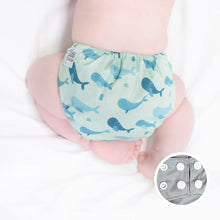 Load image into Gallery viewer, The Cloth Nappy Company Malta La Petite Ourse Pocket narwhal