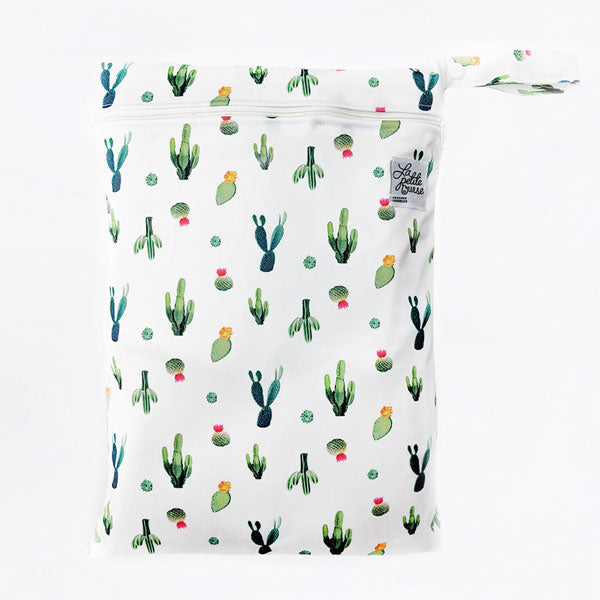 The Cloth Nappy Company Malta La Petite Ourse Wet Bag cactus