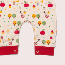 Load image into Gallery viewer, The Cloth Nappy Company Malta Little Green Radicals Apple Everyday Dungarees 2
