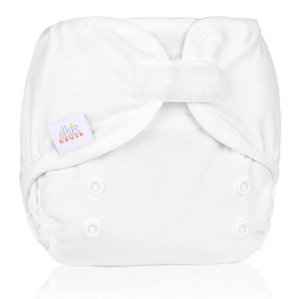 The Cloth Nappy Company Malta Ella's House bum wrap white