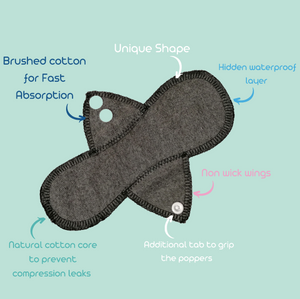 The Cloth Nappy Company Malta Cheeky Wipes reusable cloth pads incontinence reliable comfortable confident sustainable composition materials cotton