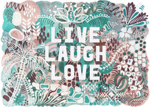 Load image into Gallery viewer, Brush &amp; Be Print - Live Laugh Love