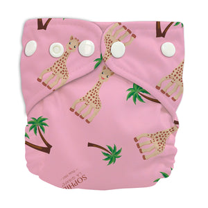 Charlie Banana X-Small Pocket Nappy newborn Sophie coco pink The Cloth Nappy Company Malta