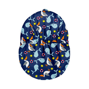 The Cloth Nappy Company Malta Bambino Mio Reversible Swim Hat Nautical 2