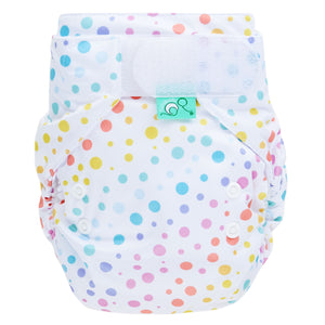 Tots Bots EasyFit - All in One dotty botty print The Cloth Nappy Company