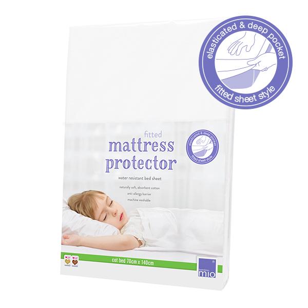 The Cloth Nappy Company Malta Bambino Mio fitted mattress protector toddler bed
