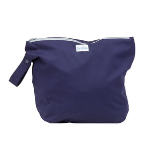 The Cloth Nappy Company Malta Grovia zippered wetbag laundry storage diapers arctic
