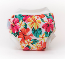 Load image into Gallery viewer, The Cloth Nappy Company Malta Bambooty Swim Nappies reusable hibiscus