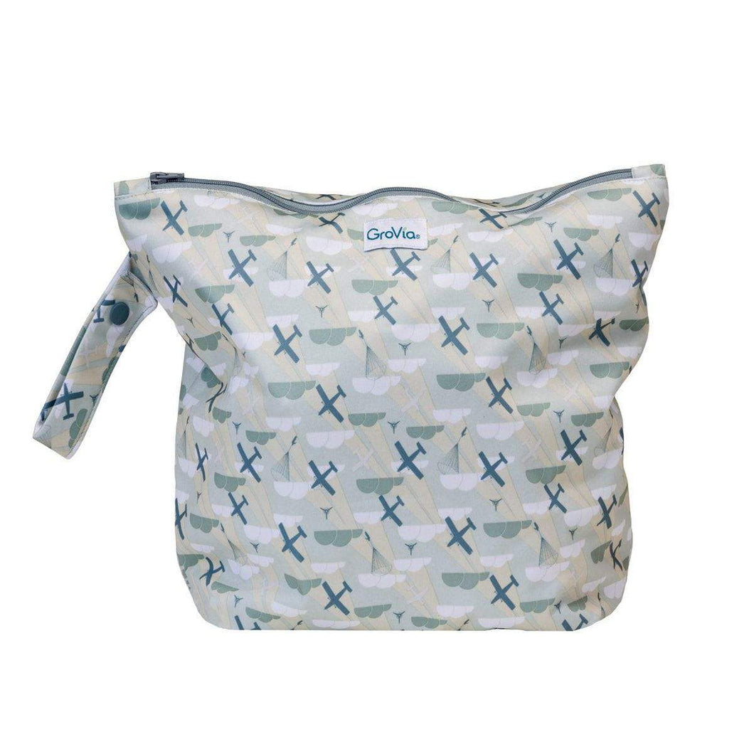 The Cloth Nappy Company Malta Grovia zippered wetbag laundry storage diapers maverick