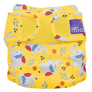 The Cloth Nappy Company Malta Bambino Mio Cover elephant stomp print