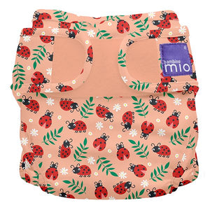 The Cloth Nappy Company Malta Bambino Mio Cover loveable ladybug print