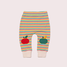 Load image into Gallery viewer, The Cloth Nappy Company Malta Little Green Radicals Trousers Joggers Rainbow Apple