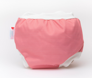 The Cloth Nappy Company Malta Bambooty Swim Nappies reusable red stripes