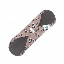 Load image into Gallery viewer, The Cloth Nappy Company Malta Cheeky Wipes reusable sanitary period pads night maternity pads leopard beige charcoal