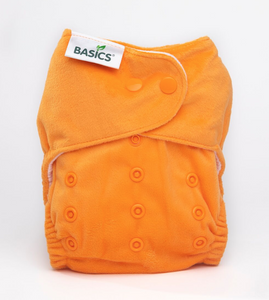 The Cloth Nappy Company Bambooty Basics AI2 reusable nappies apricot