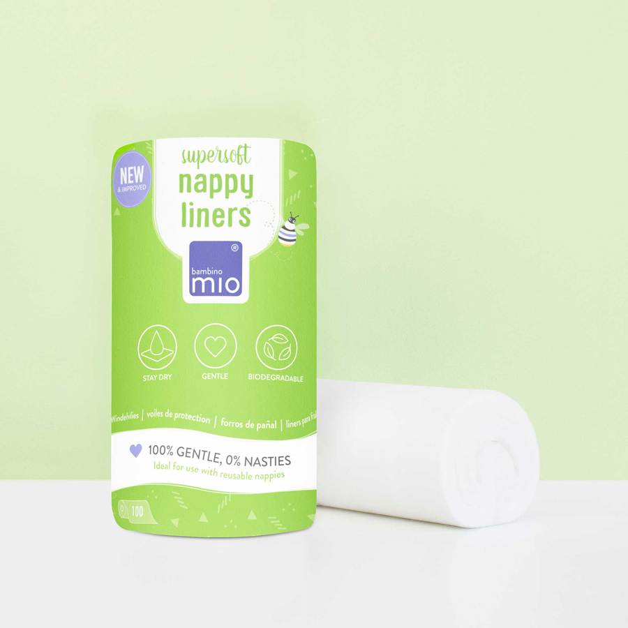 The Cloth Nappy Company Malta Bambino Mio Mioliners disposable biodegradeable liners 100x roll front