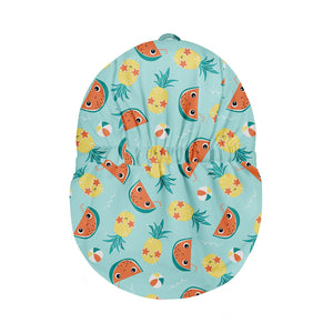 The Cloth Nappy Company Malta Bambino Mio Reversible Swim Hat Tropical 3